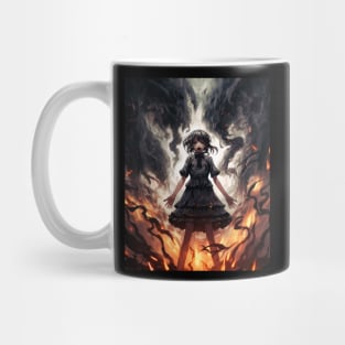 Manga Anime Demon Girl Beauty Horror Mug